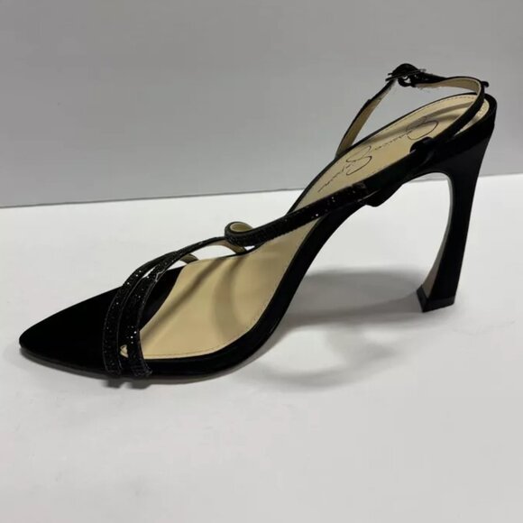 Jessica Simpson Women’s Pyine 2 Black Ankle Strap, Size 10 M - Picture 2 of 6